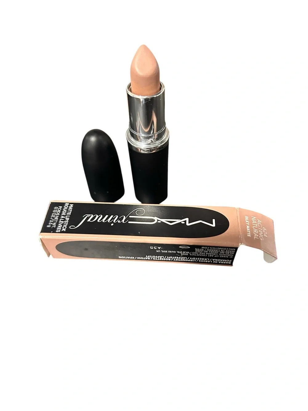 MAC Cosmetics Lipstick - Nude Peach